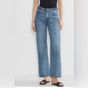 Denim Forum Farrah Hi-Rise Wide Jeans Size 26 Waist, 30 Length